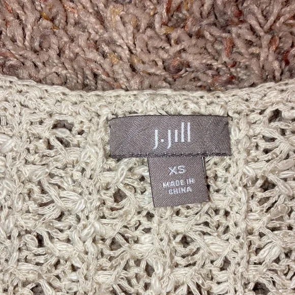 J. Jill Cream Knit Vest - Picture 2 of 7